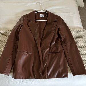 Morrison Leather Blazer